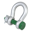 VAN BEEST 19mm Green Pin Bow Shackle BN
